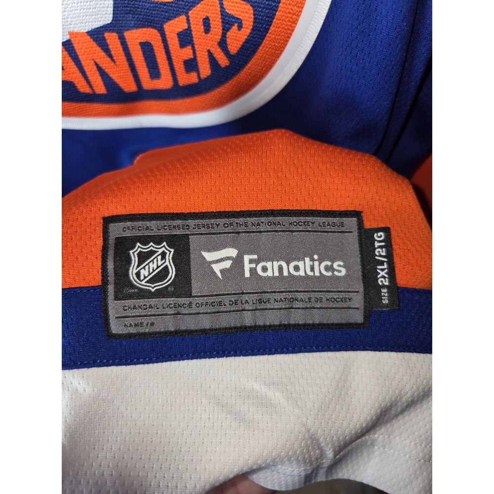 New York Islanders Fanatics Breakaway Varlamov Home Jersey Mens 2XL - Picture 4 of 7